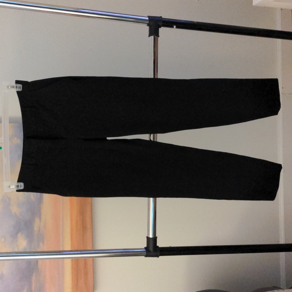Express columnist ankle mid rise stretch Black Pants